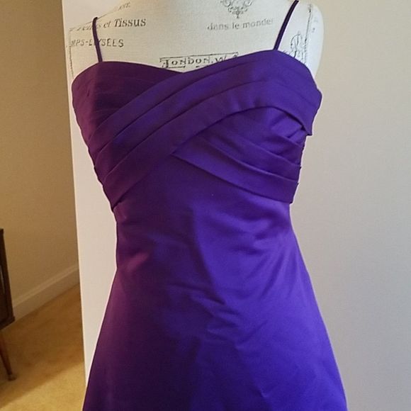 ☆Sale Purple cocktail dress - Picture 2 of 5